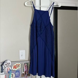 Blue Mini Dress